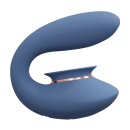 ShotsTwitch 3 - Rechargeable Vibrator and Suction - blue/grey