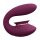 Shots Twitch 3 - Rechargeable Vibrator and Suction - burgundy