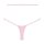 Allure Cherished Lace and Mesh Thong OS Pink