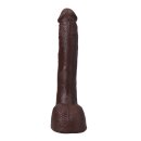 Doc Johnson Pressure Realistic ULTRASKYN Dildo 10 / 25 cm Chocolate