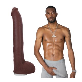 Doc Johnson Hollywood Cash Realistic ULTRASKYN Dildo 11 / 29 cm Chocolate