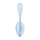 Satisfyer Smooth Petal Connect App - tragbarer Paar Vibrator - Hellblau