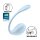 Satisfyer Smooth Petal Connect App - tragbarer Paar Vibrator - Hellblau