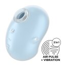 Satisfyer Cutie Ghost - Air Pulse Vibrator - Blau
