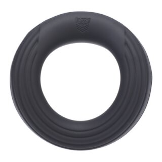 Doc Johnson Rev Cock Throbber - Vibrating Cockring - Black