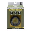 Doc Johnson Rev Cock Throbber - Vibrating Cockring - Black