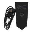 Doc Johnson Robo Rimmer X  Vibrating Plug Black