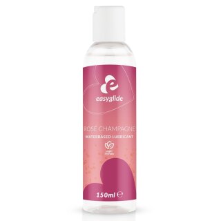 EasyGlide Rosé Champagne aromatisiertes Gleitmittel 150 ml