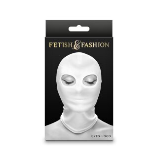 NS Novelties Fetish & Fashion - Eyes Hood - White - Alternate Package