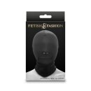 NS Novelties Fetish & Fashion - Zippered Mouth Hood - Black - Alternate Package