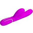 Pretty Love Perlita Multifunction 3 in 1 G-Spot Vibrator Violet