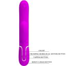 Pretty Love Perlita Multifunction 3 in 1 G-Spot Vibrator Violet