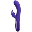 Pretty Love Cerberus Youth Violet Rabbit Vibrator