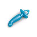 B-Vibe hoher Plug Blau 3,1 cm