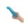 B-Vibe hoher Plug Blau 3,1 cm