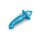 B-Vibe hoher Plug Blau 3,1 cm