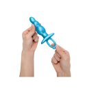 B-Vibe Bounce Plug Blau 3,3 cm