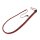 Kiotos Leather Whip Black & Red 140 cm