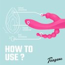 Teazers Double Rabbit Vibrator