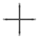 Bedroom Fantasies Hog Tie Cross Bar With Cuffs Black