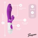 Teazers Realistischer Rabbit - Vibrator - Lila