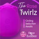 Creative Conceptions Skins Rose Buddies - The Rose Twirlz Vibrator