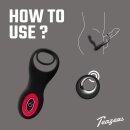 Teazers Cock & Ball Ring Prostata-Vibrator mit Fernsteuerung