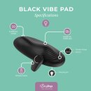 EasyToys Vibe Pad mit doppelter Vibration und Fernbedienung Schwarz