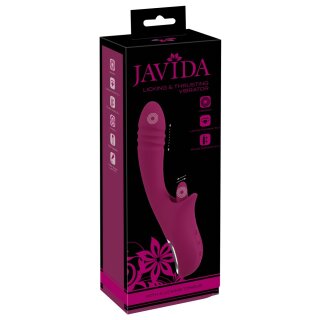 JAVIDA Leck & Stoß Vibrator