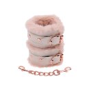 Peaches n Creame - fur handcuffs