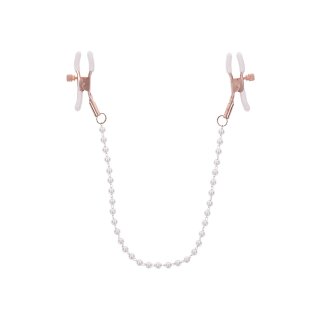 PEACHES N CREAM PEARL NIPPLE CLAMPS