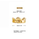 Sevanda Ring of Kings Eichelring Größe L  gold