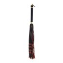Sevanda Geflochtener Flogger rot und schwarz