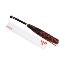 Sevanda Geflochtener Flogger rot und schwarz