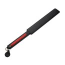 Sevanda geflochtener Griff Spanking Paddle red/black