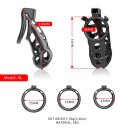 Sevanda Naja-Cobra Keuschheits-Käfig Größe XL schwarz