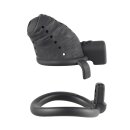 Sevanda Black Slave Chastity Cage Short