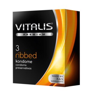 VITALIS ribbed 3 St.
