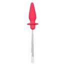 CalExotics Southern Lights Vibrating Light Up Anal Probe Pink