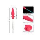 CalExotics Southern Lights Vibrating Light Up Anal Probe Pink