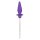 CalExotics Southern Lights Vibrating Light Up Anal Probe Purple