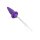 CalExotics Southern Lights Vibrating Light Up Anal Probe Purple