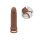 CalExotics Performance Maxx Rechargeable Thick Dual Penetrator Brown skin tone
