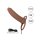 CalExotics Performance Maxx Rechargeable Thick Dual Penetrator Brown skin tone
