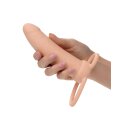 CalExotics Performance Maxx Rechargeable Thick Dual Penetrator Light skin tone