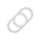 CalExotics Alpha Liquid Silicone Commander Ring White