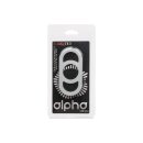 CalExotics Alpha Liquid Silicone Commander Ring White