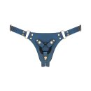 Strap-on-me - Generous harness Blue