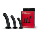 Nexus - Dilator Set Silikon Anal Dildos (S,M,L) Schwarz