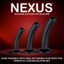 Nexus - Dilator Set Silikon Anal Dildos (S,M,L) Schwarz